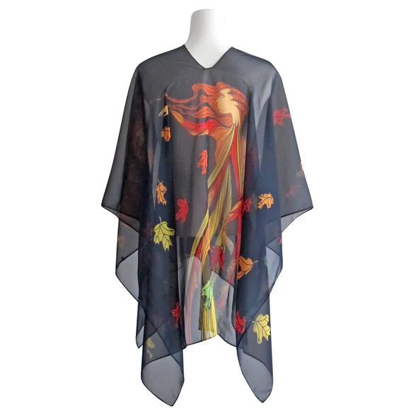 Maxine Noel Leaf Dancer Kimono Scarf