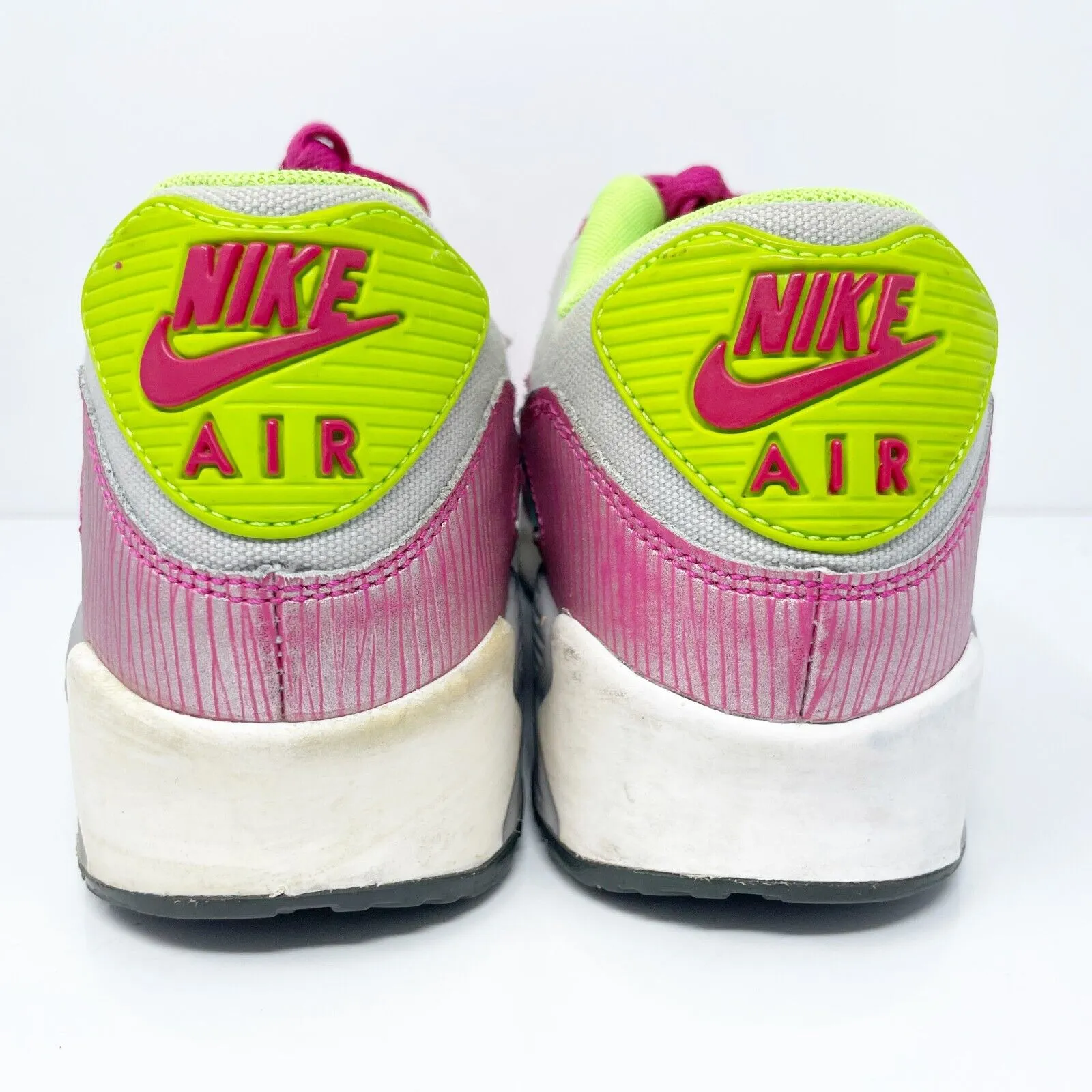 Nike Girls Air Max 90 345017-021 Pink Casual Shoes Sneakers Size 6Y