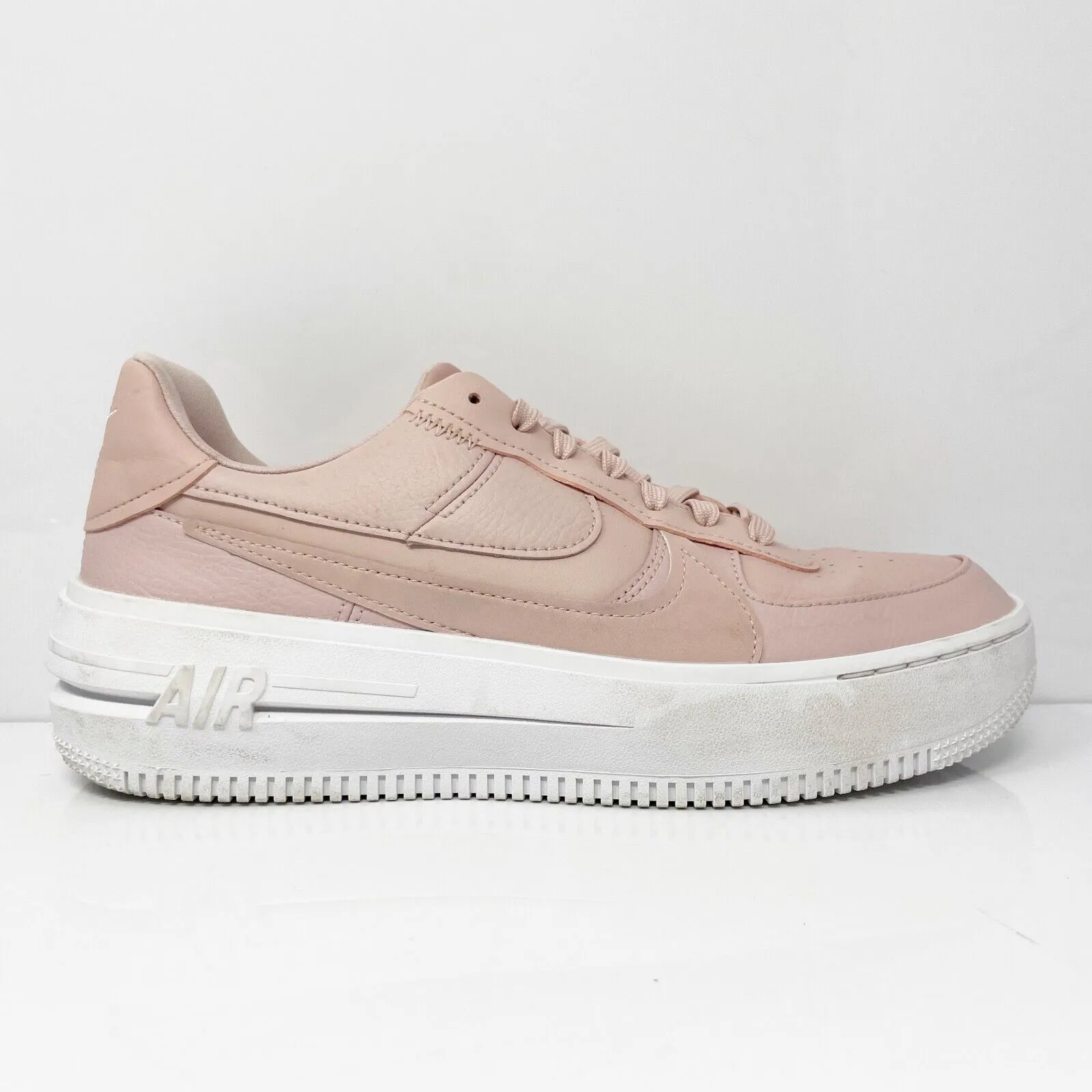 Nike Womens Air Force 1 DJ9946-602 Pink Casual Shoes Sneakers Size 10