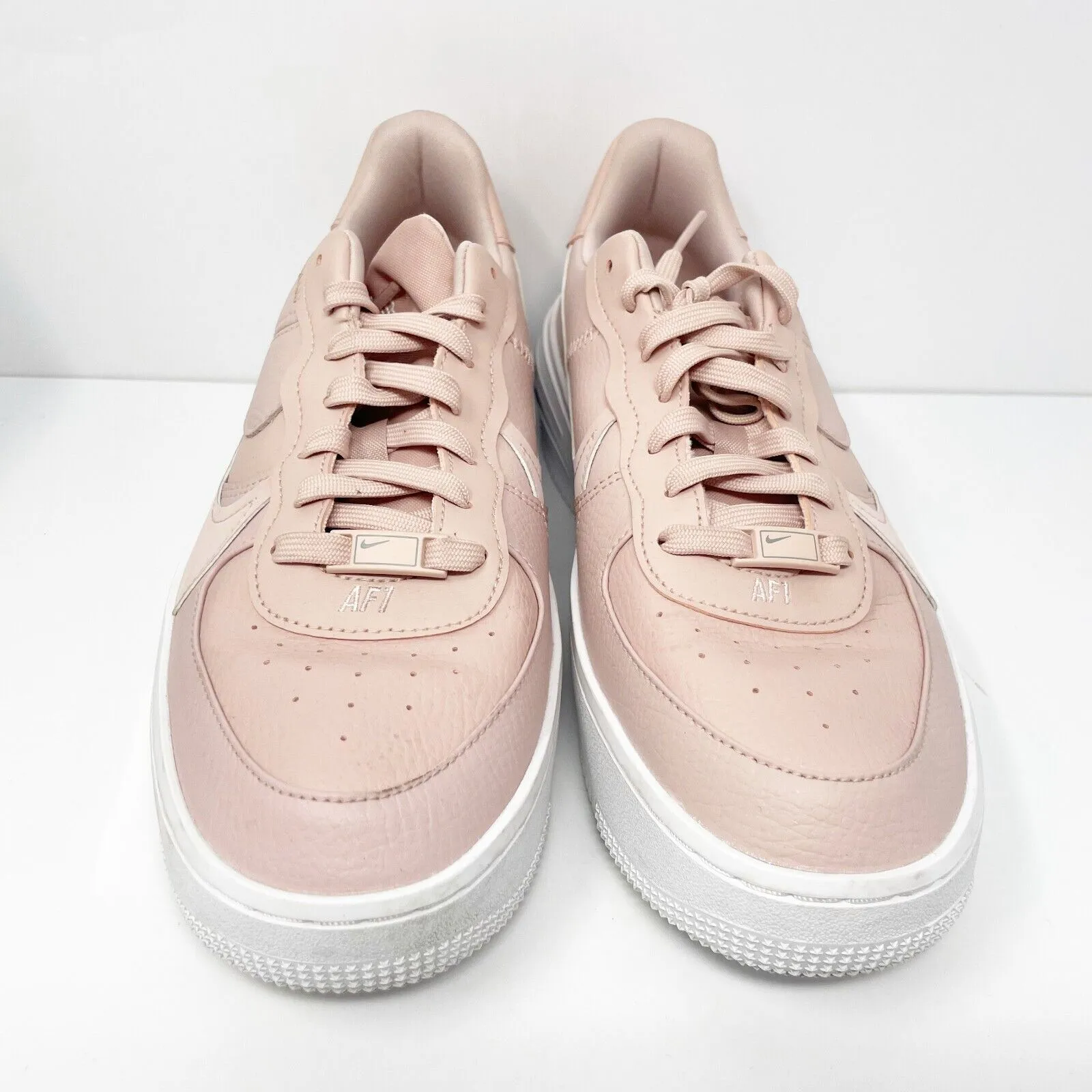 Nike Womens Air Force 1 DJ9946-602 Pink Casual Shoes Sneakers Size 10