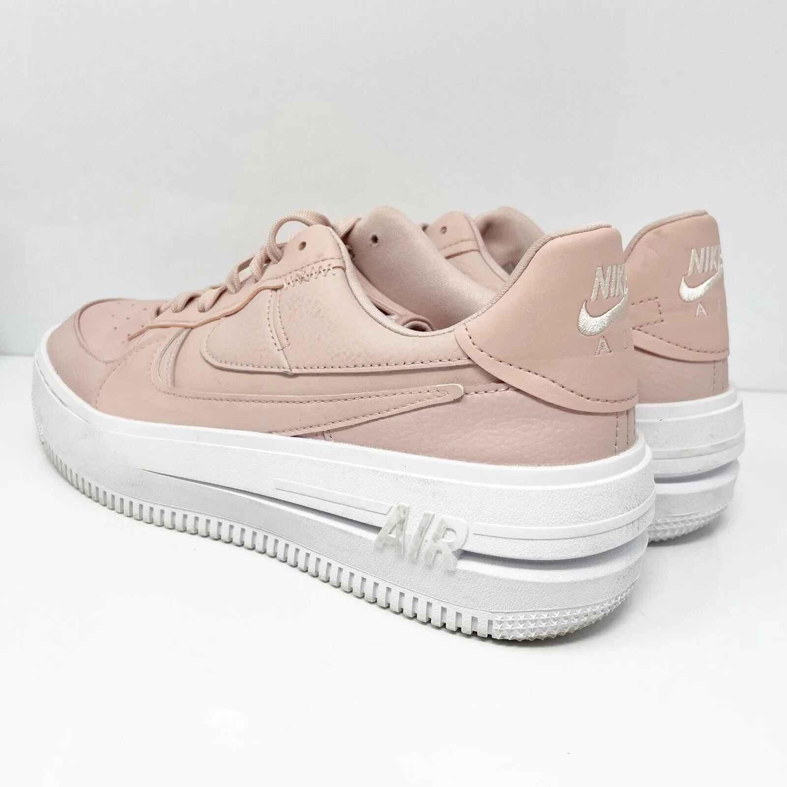 Nike Womens Air Force 1 DJ9946-602 Pink Casual Shoes Sneakers Size 10