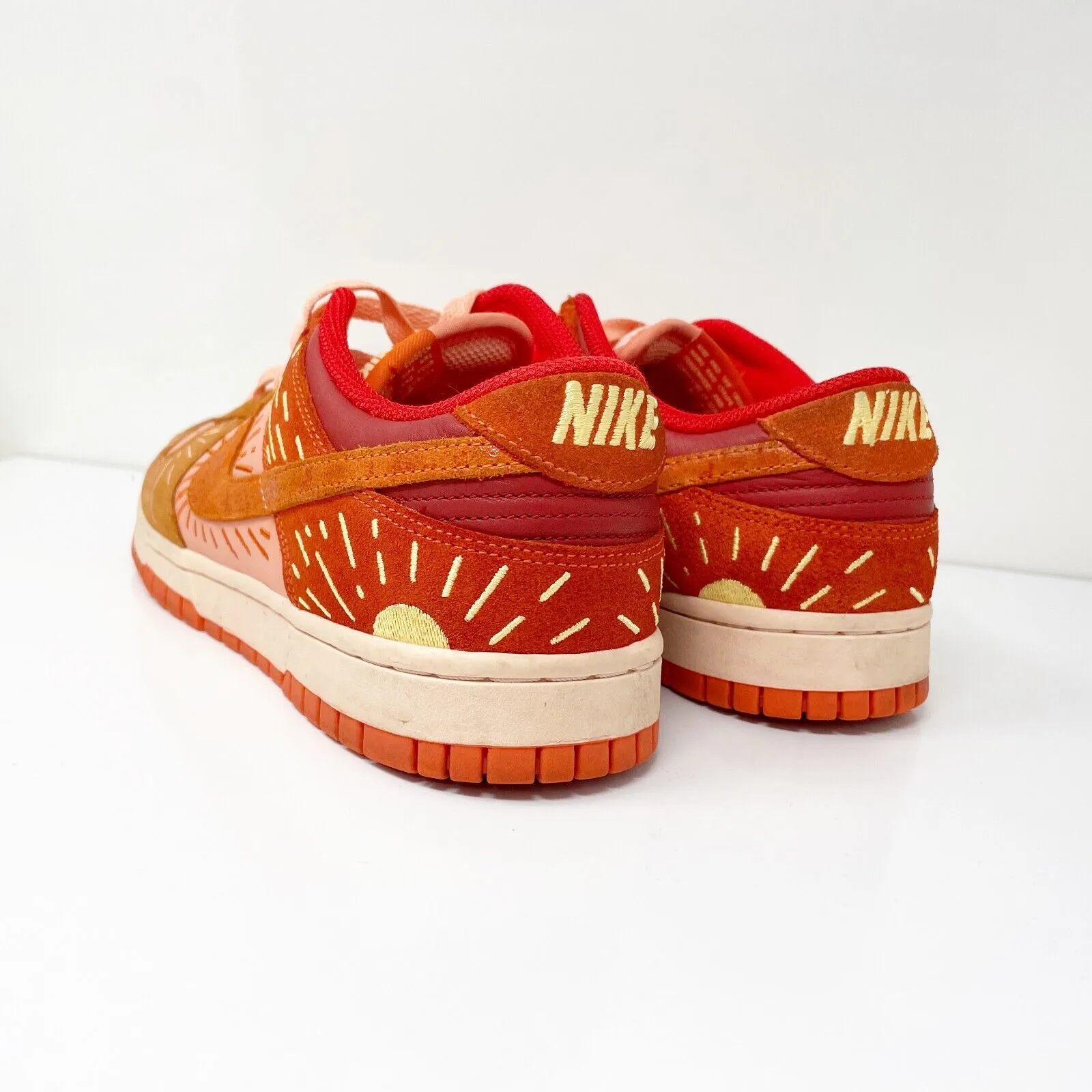 Nike Womens Dunk Low DO6723-801 Orange Casual Shoes Sneakers Size 9