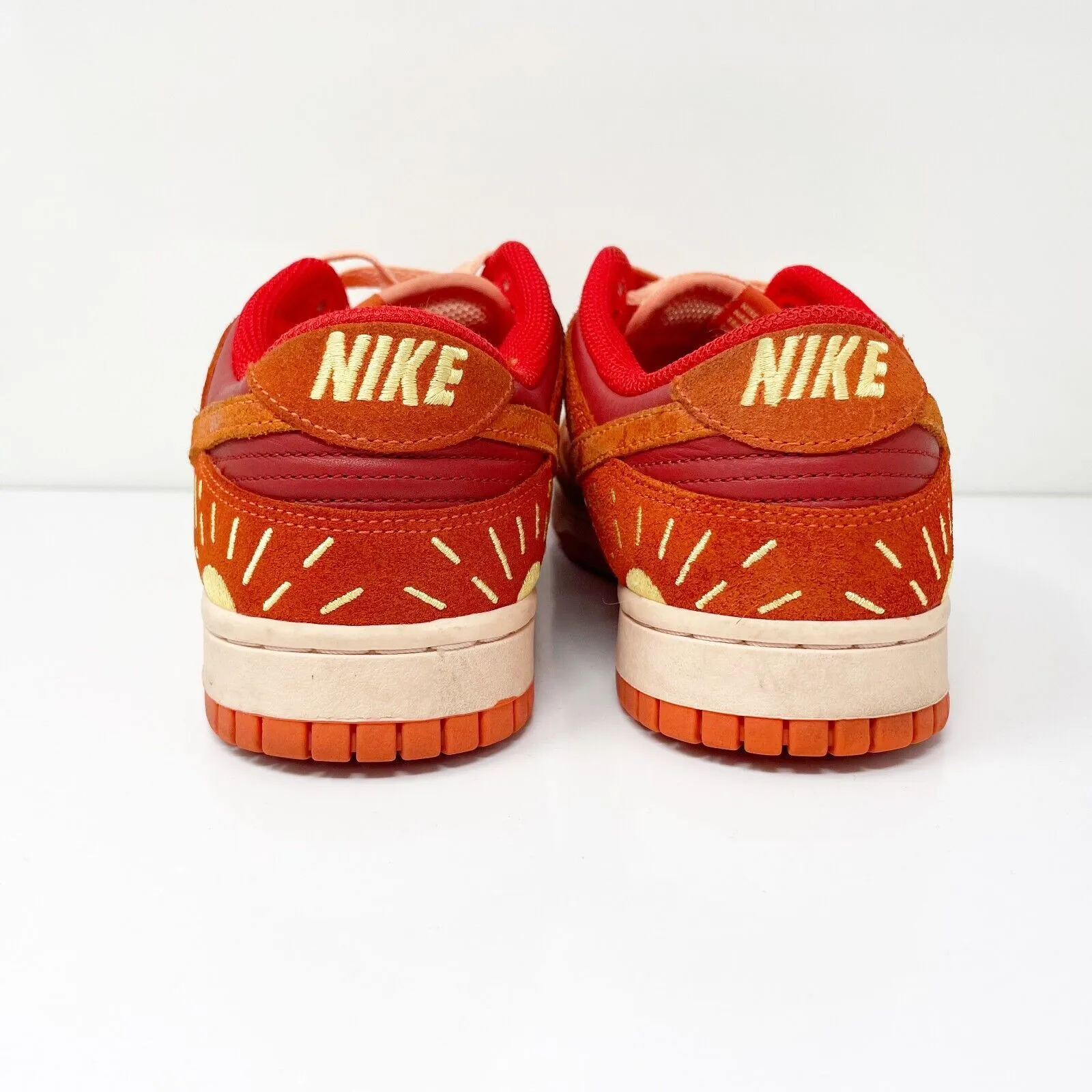 Nike Womens Dunk Low DO6723-801 Orange Casual Shoes Sneakers Size 9