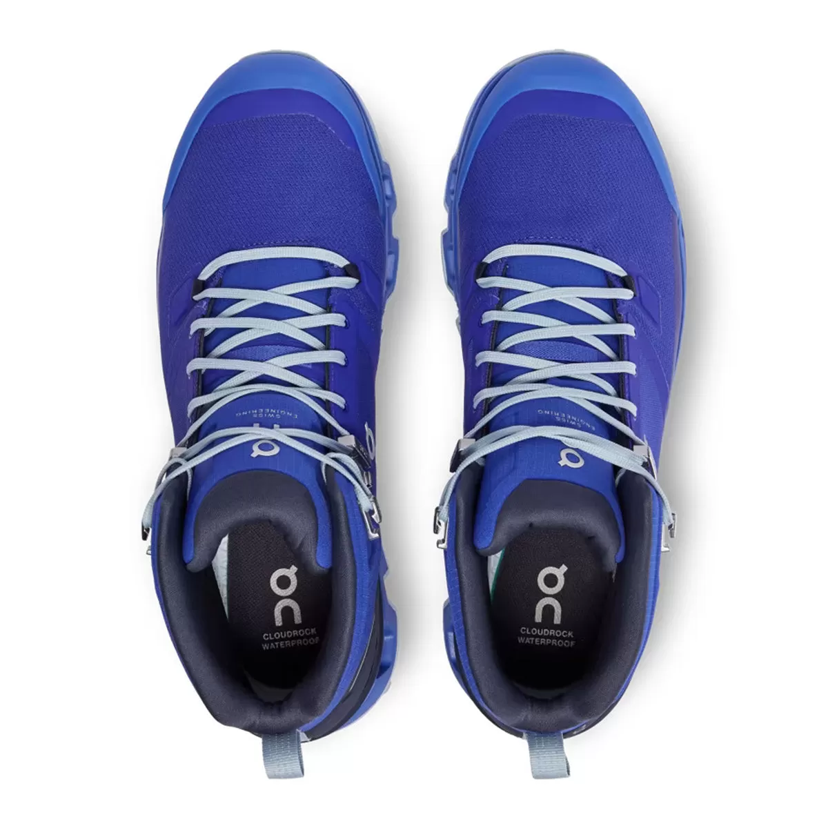 On Running - Cloudrock 2 Waterproof Hiking Boot in Indigo/Cobalt