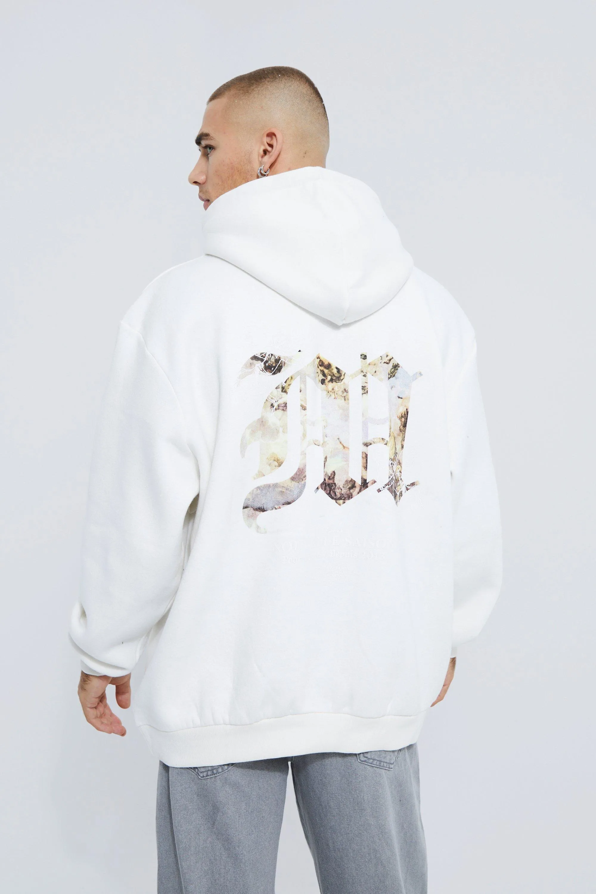 Oversized Renaissance M Graphic Hoodie