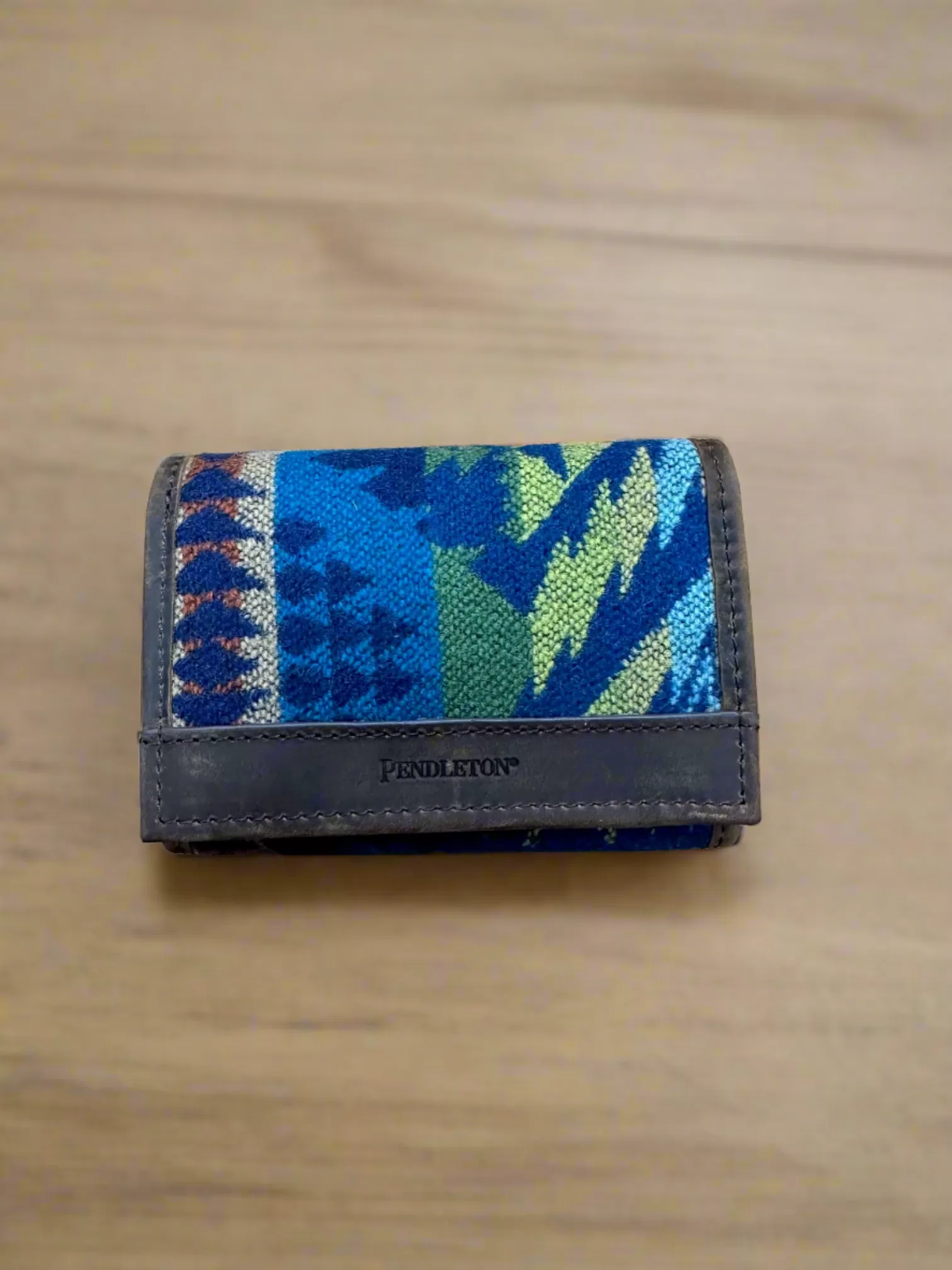 Pendleton Leather Tri Fold Wallets