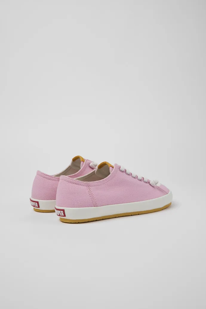 Peu Rambla Pink Textile Sneaker for Women