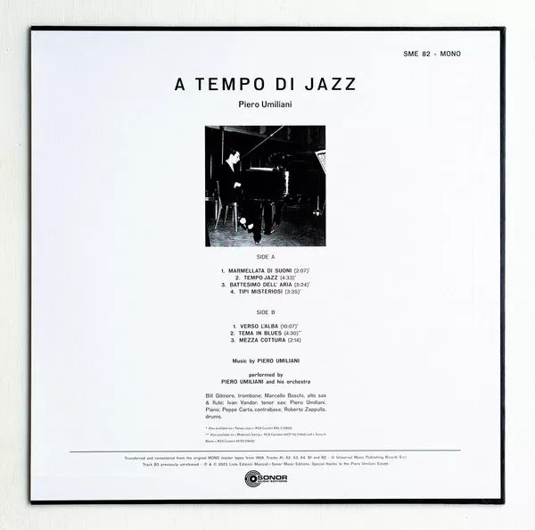 Piero Umiliani ~ A Tempo Di Jazz