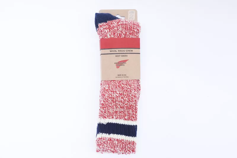 Red Wing 97331 striped wool ragg crew Socks