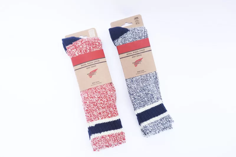 Red Wing 97331 striped wool ragg crew Socks