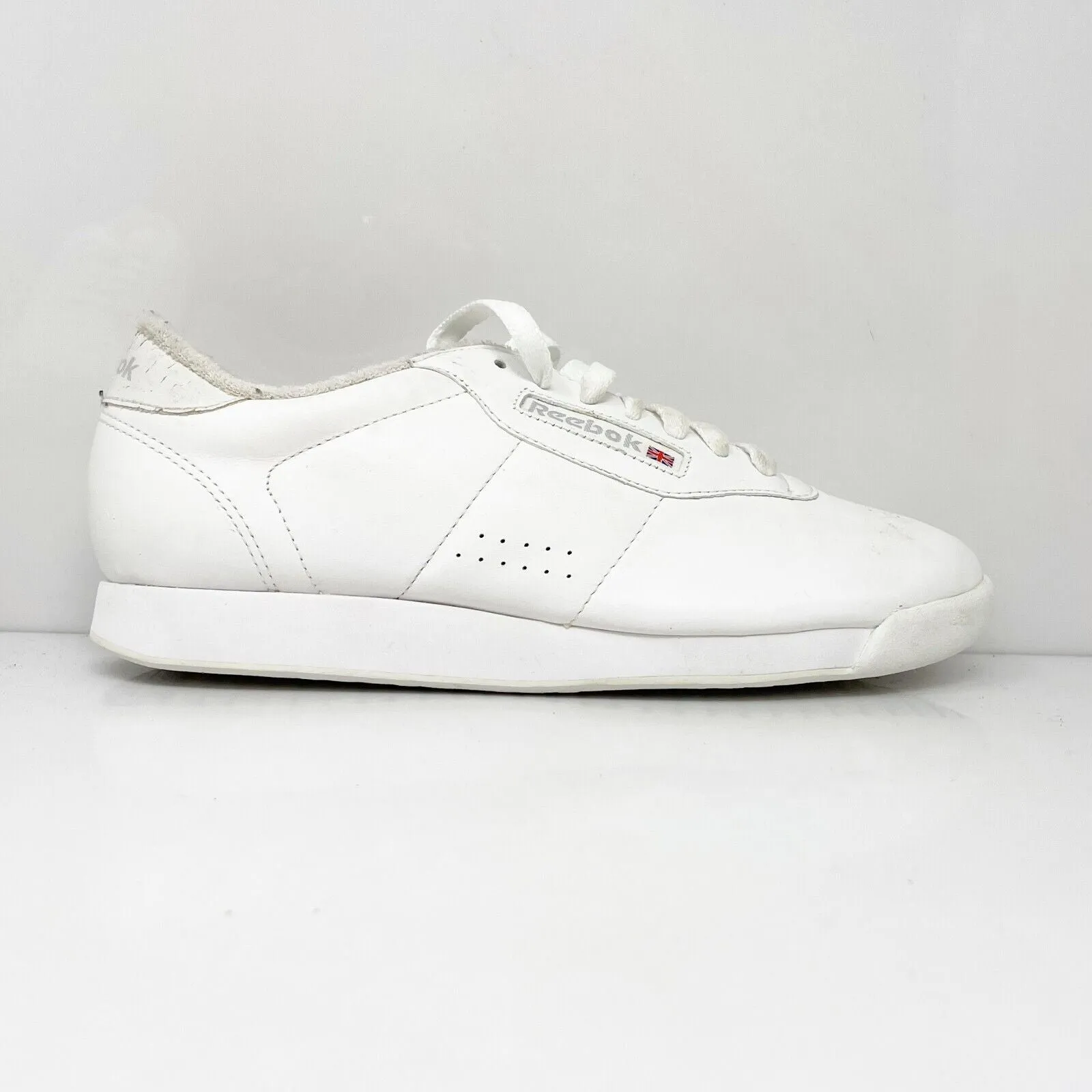 Reebok Womens Classic Princess 2-30500 White Casual Shoes Sneakers Size 8