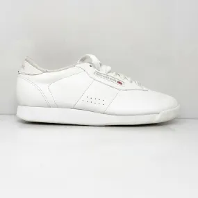 Reebok Womens Classic Princess 2-30500 White Casual Shoes Sneakers Size 8