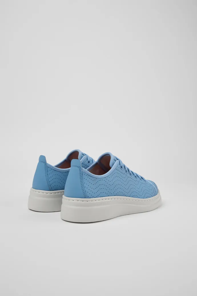 Runner Blue Leather Sneaker for Women