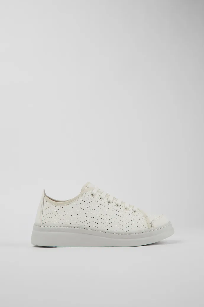 Runner White Leather Sneaker for Women