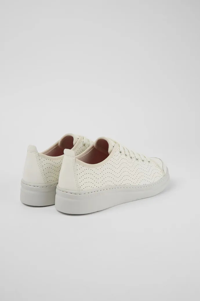 Runner White Leather Sneaker for Women