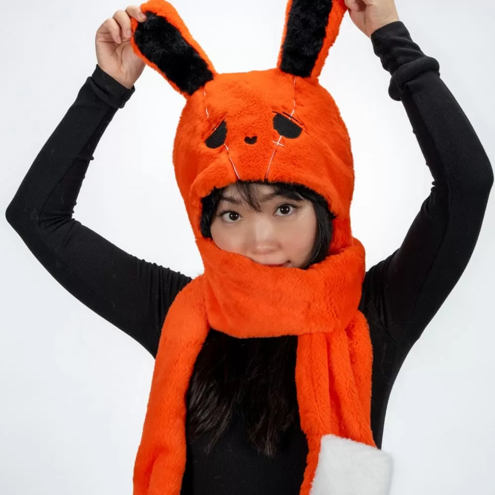 Scoodie Dreadful - Anxiety Rabbit Scarf Hoodie