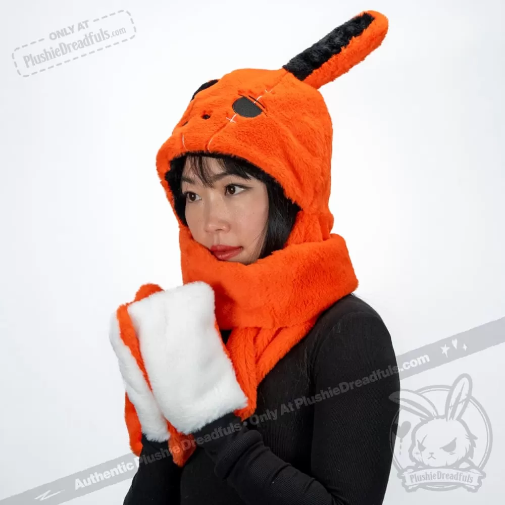 Scoodie Dreadful - Anxiety Rabbit Scarf Hoodie