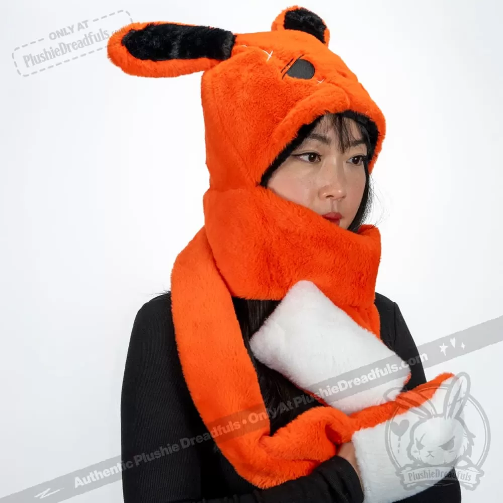 Scoodie Dreadful - Anxiety Rabbit Scarf Hoodie