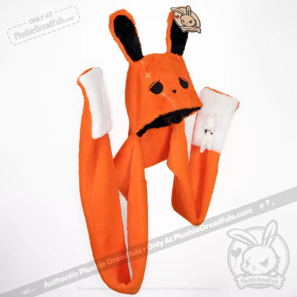 Scoodie Dreadful - Anxiety Rabbit Scarf Hoodie