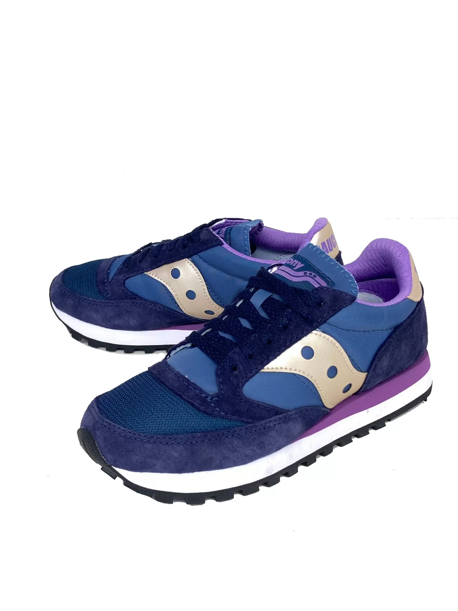 SNEAKERS DONNA NAVY/VIOLET S60613-9 JAZZ 81