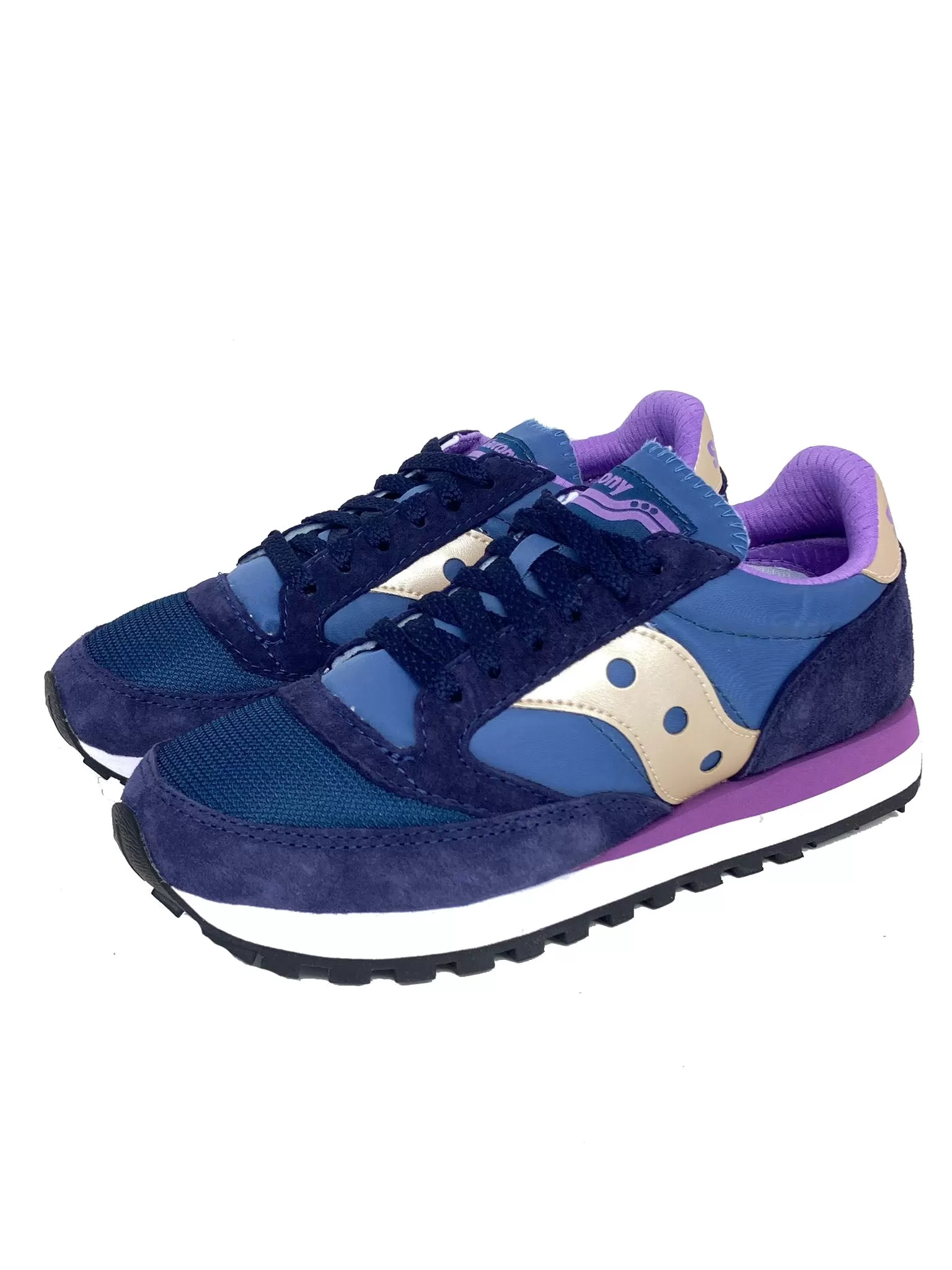 SNEAKERS DONNA NAVY/VIOLET S60613-9 JAZZ 81