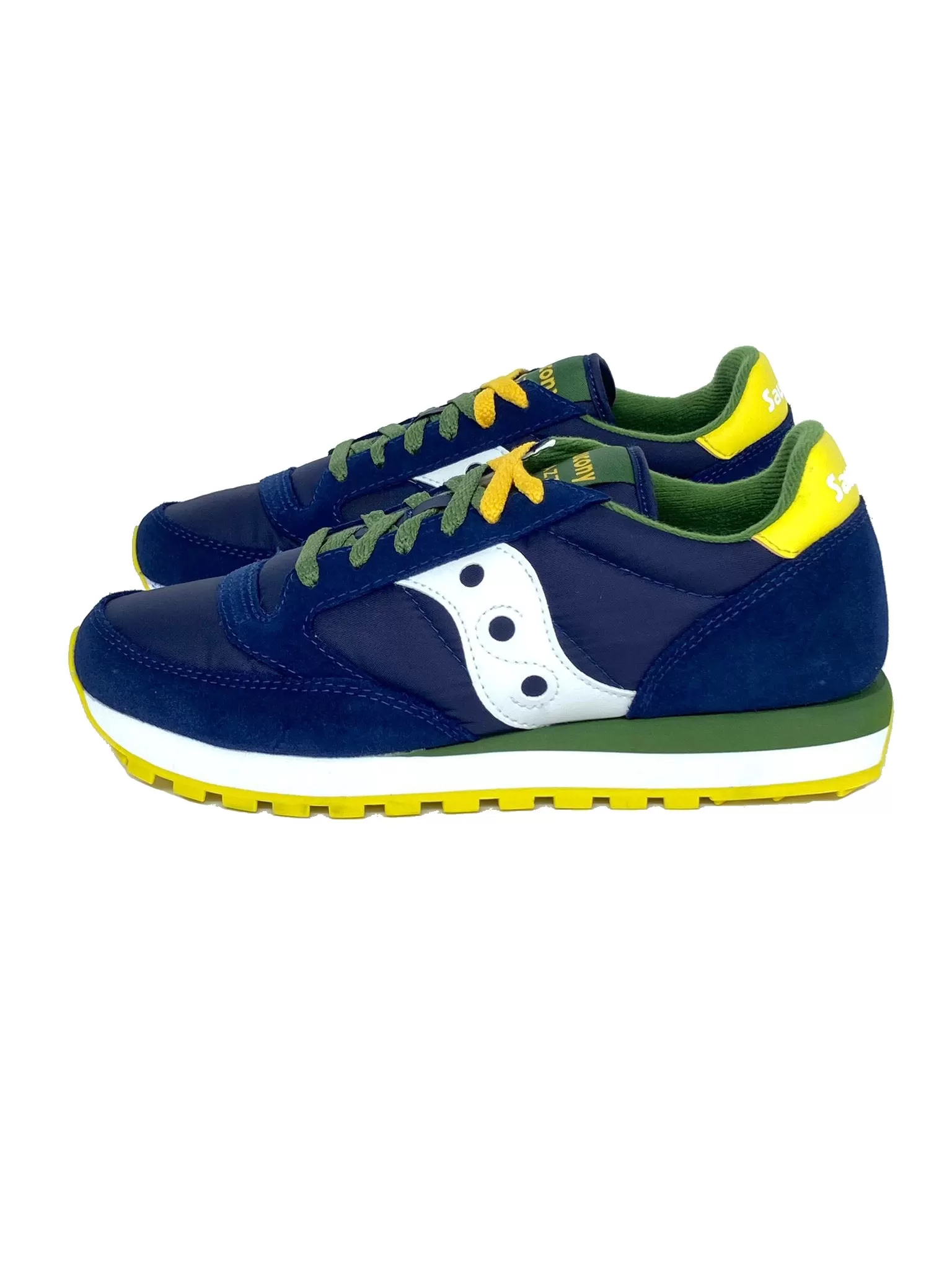 SNEAKERS UOMO BLU/GIALLE S2044-616 JAZZ ORIGINAL