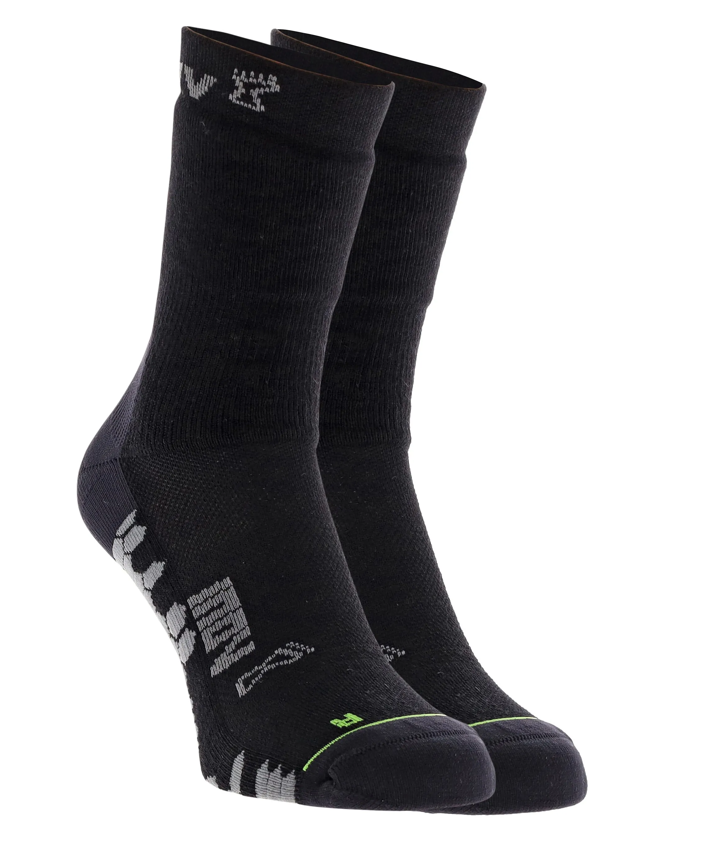 socks Inov-8 Season Outdoor Mid 2 Pack - Black/Grey