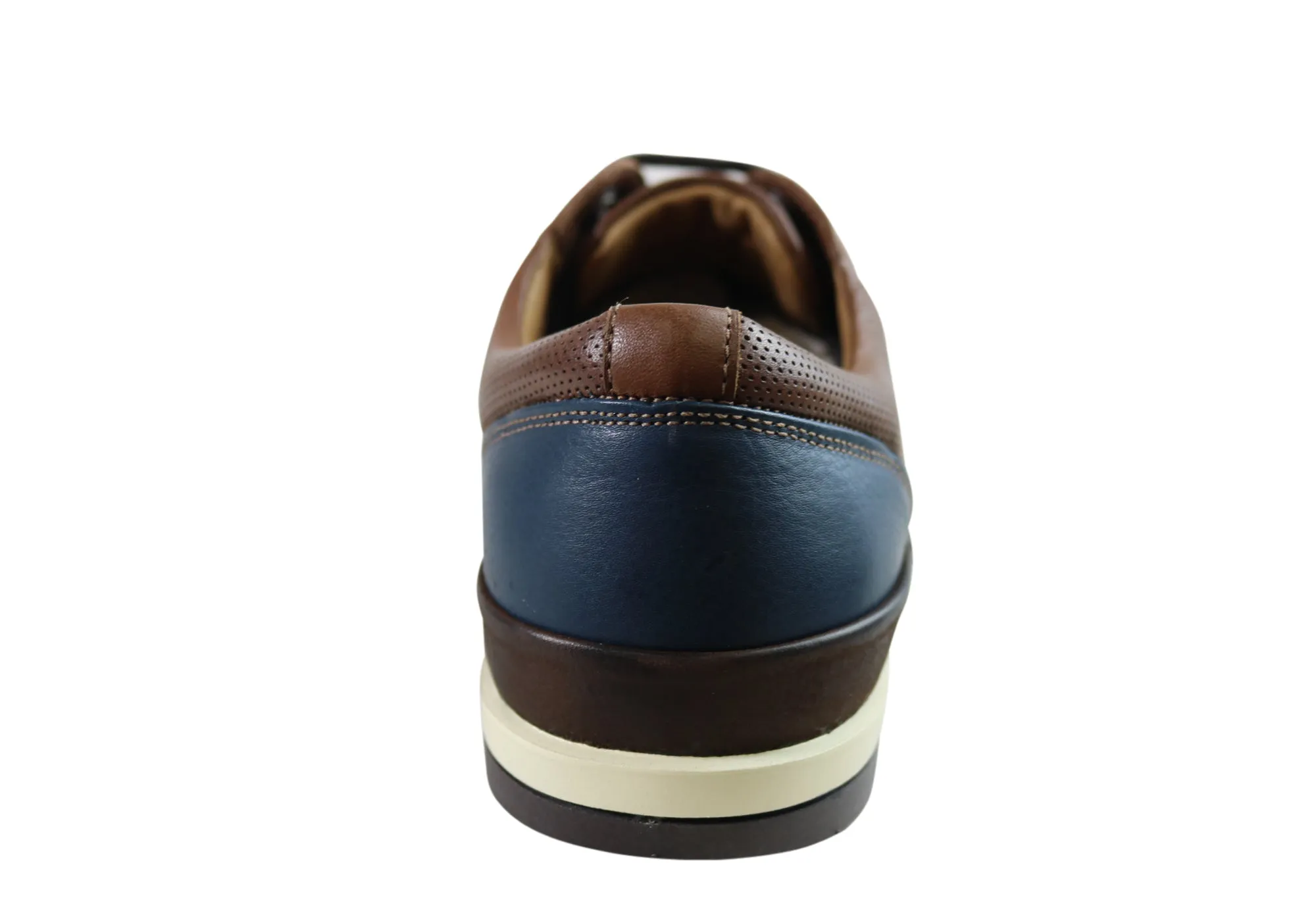 Sollu Lucca Mens Leather Lace Up Casual Shoes Made In Brazil