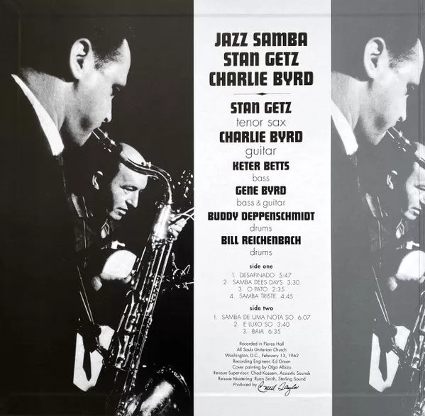 Stan Getz, Charlie Byrd ~ Jazz Samba