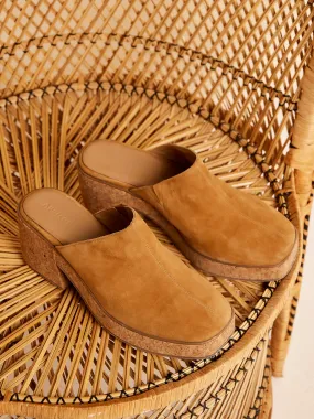 Suede Clogs | Apricot Clothing