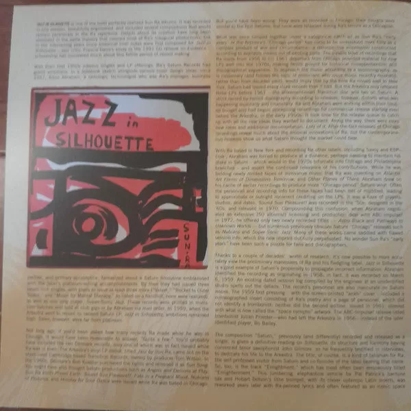 Sun Ra And His Arkestra ~ Jazz In Silhouette (Expanded Edition)