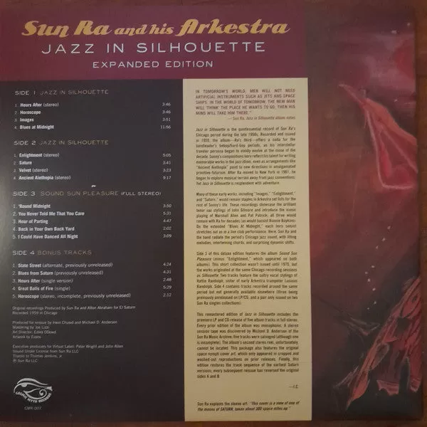 Sun Ra And His Arkestra ~ Jazz In Silhouette (Expanded Edition)