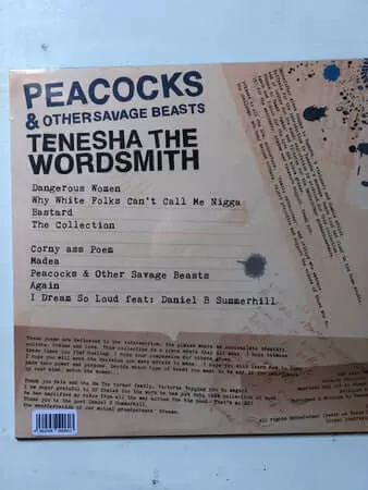 Tenesha The Wordsmith ~ Peacocks & Other Savage Beasts