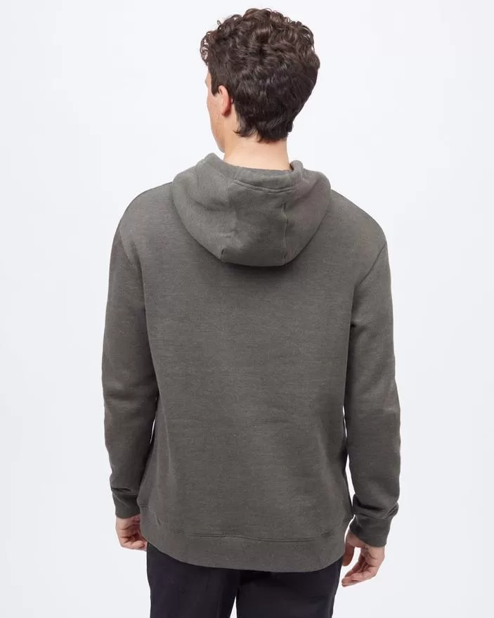 Tentree Sawyer Oversized Hoodie in Black Olive Green Heather