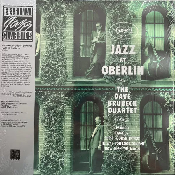 The Dave Brubeck Quartet ~ Jazz At Oberlin