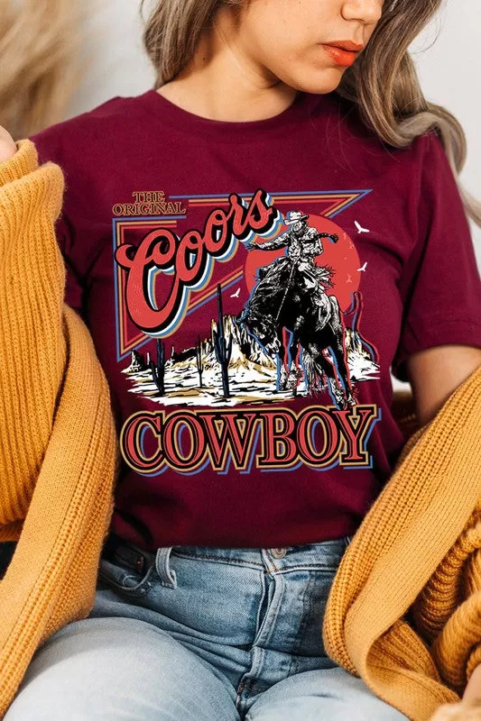 THE ORIGINAL COORS COWBOY  Graphic Tee