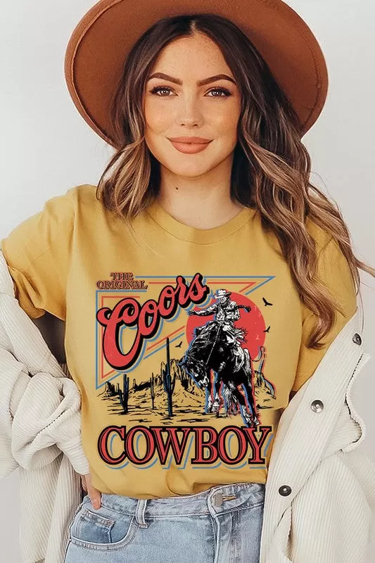 THE ORIGINAL COORS COWBOY  Graphic Tee