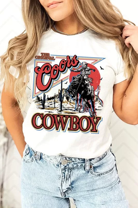 THE ORIGINAL COORS COWBOY  Graphic Tee