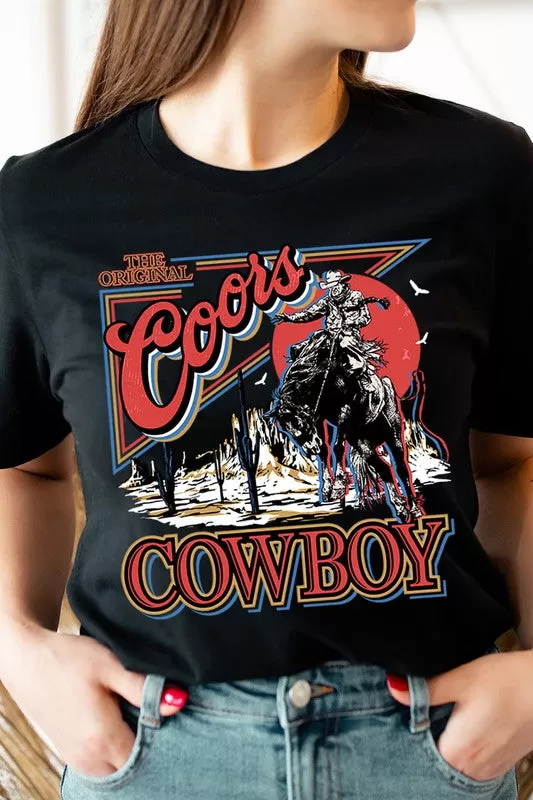 THE ORIGINAL COORS COWBOY  Graphic Tee