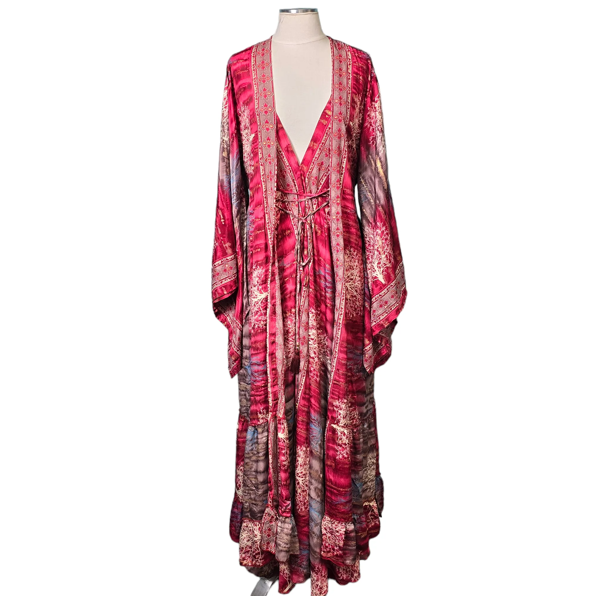 The Red Tree of Life Kimono Collection