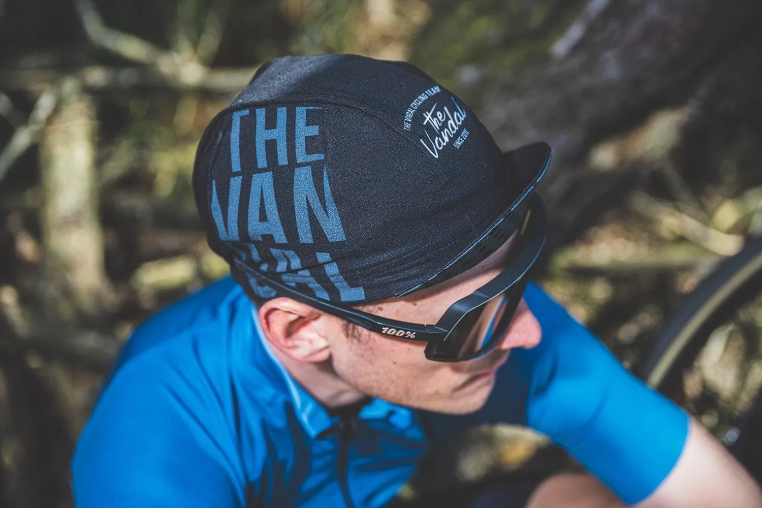 THE VANDAL NIGHTRIDER CYCLING CAP BLACK ACCESSORY