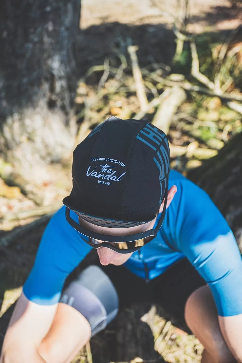 THE VANDAL NIGHTRIDER CYCLING CAP BLACK ACCESSORY