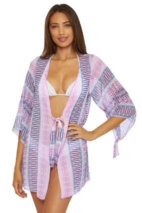 Tie Front Kimono