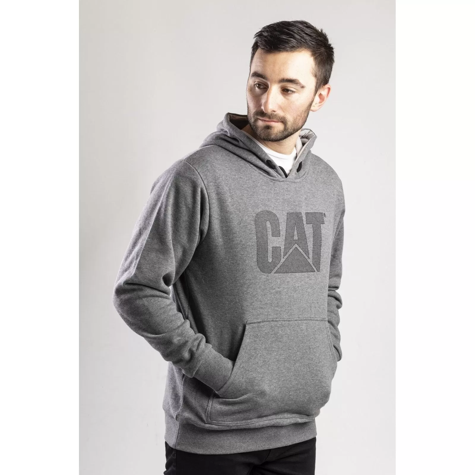 Trademark Lined Hoodie  Dark Heather