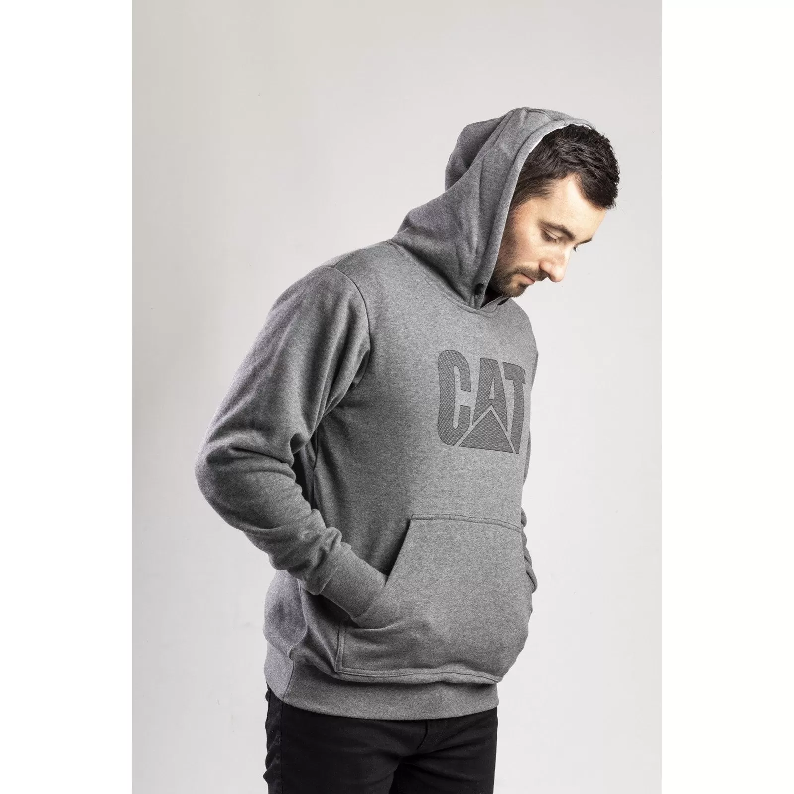 Trademark Lined Hoodie  Dark Heather