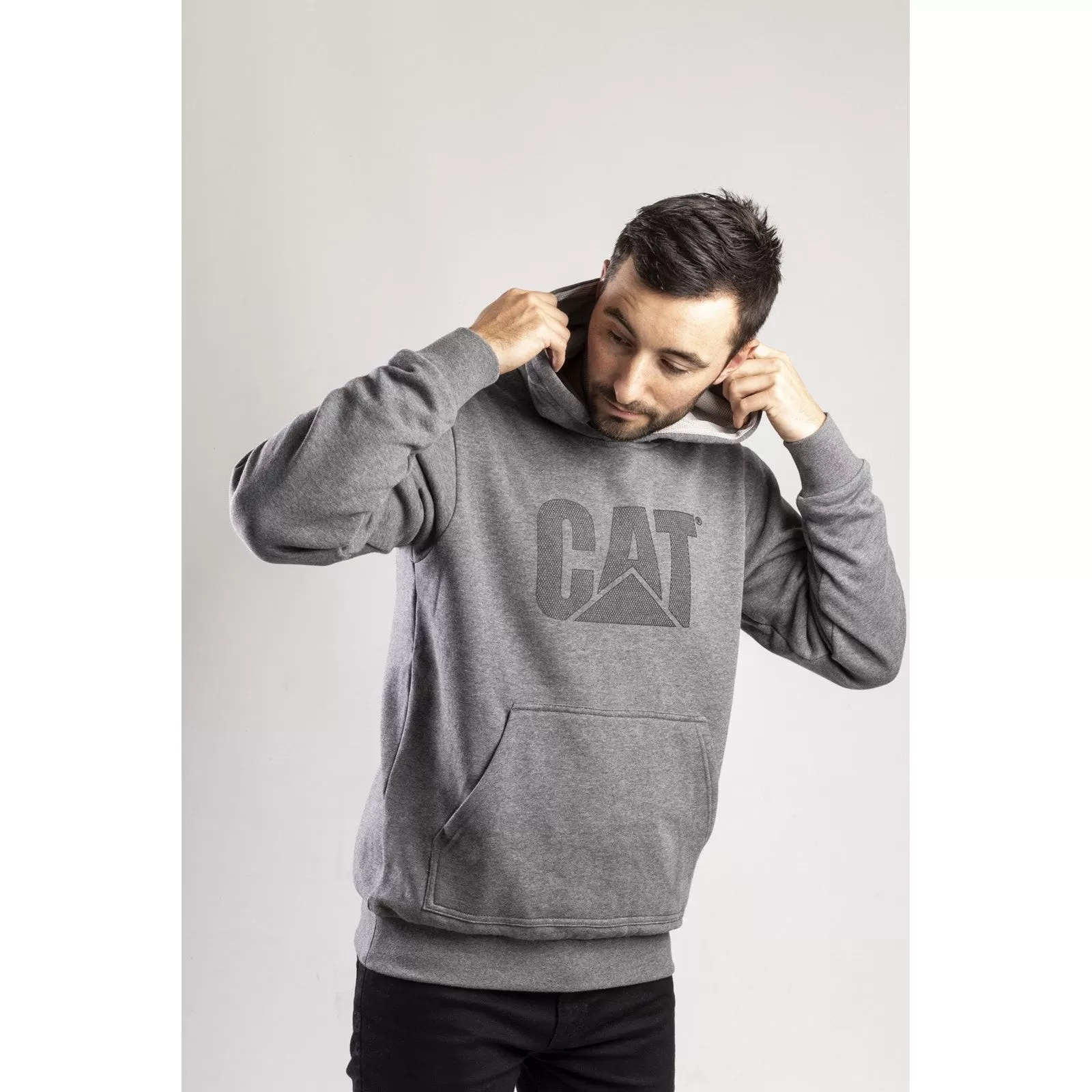 Trademark Lined Hoodie  Dark Heather