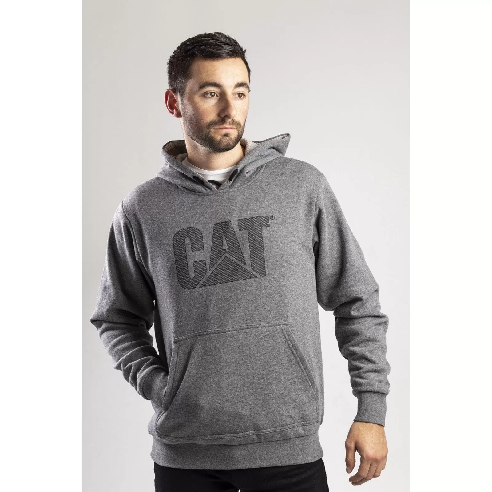 Trademark Lined Hoodie  Dark Heather