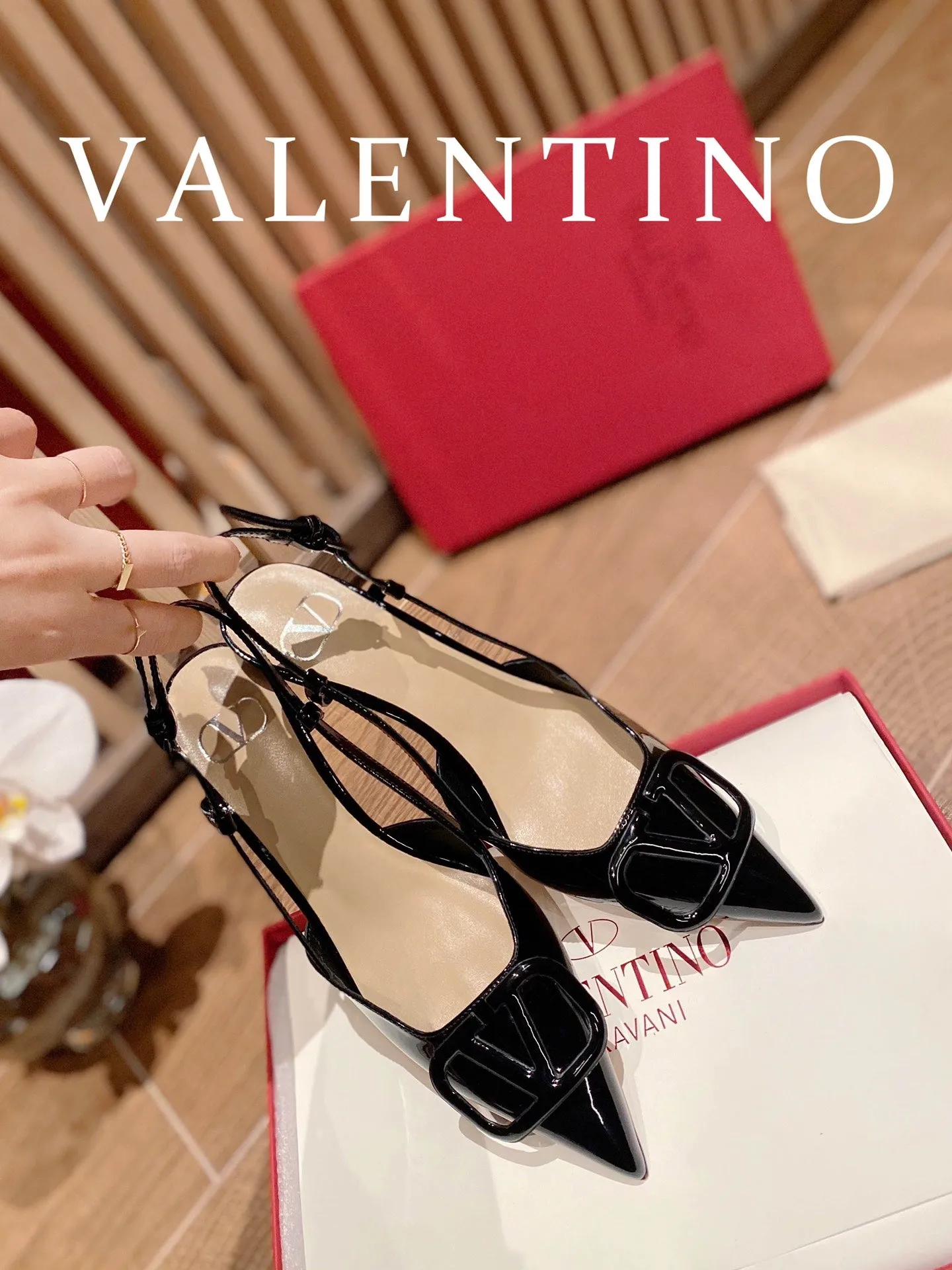 Valentino High Heels Black