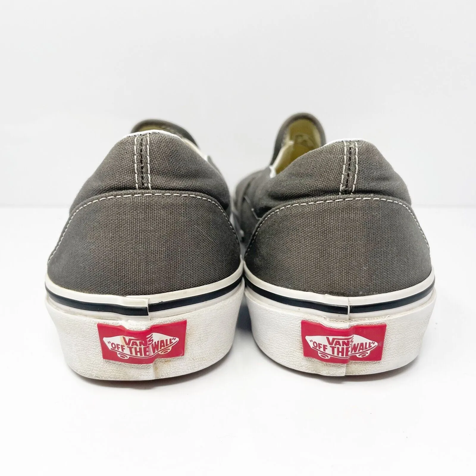 Vans Mens Classic 721461 Gray Casual Shoes Sneakers Size 10