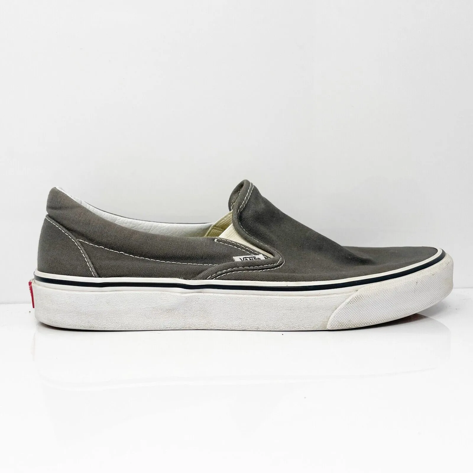 Vans Mens Classic 721461 Gray Casual Shoes Sneakers Size 10